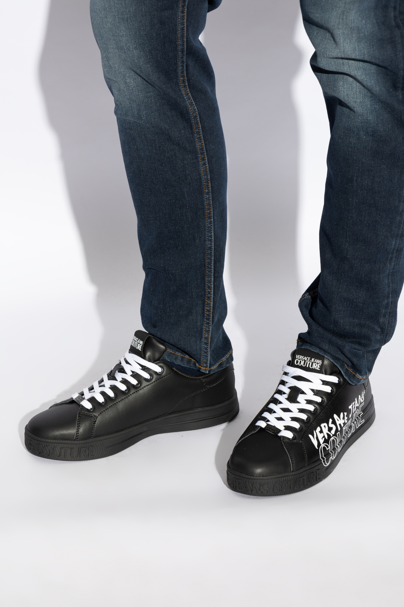 Versace Jeans Couture Sneakers with printed logo | Men's Versace Jeans Couture Sneakers with printed logo | Men's